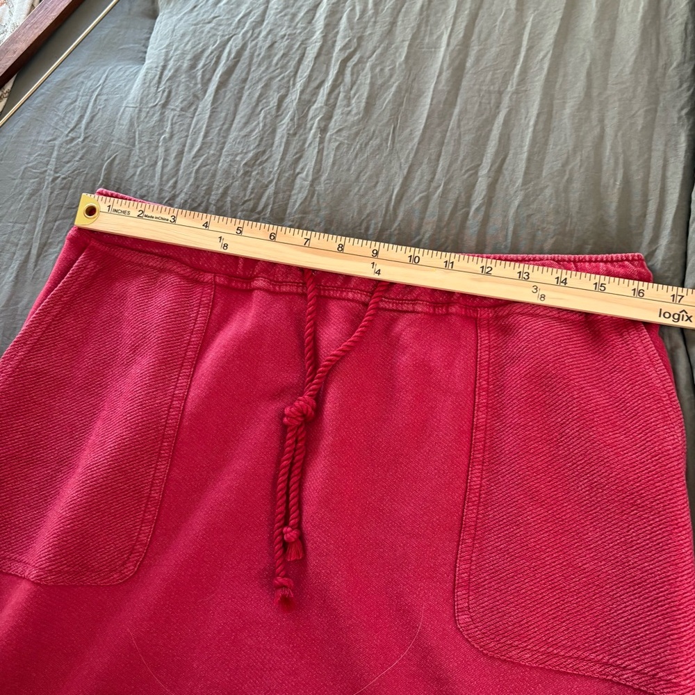 J. Jill Cotton Terry Pull On Elastic Skirt. Size Medium. - Picture 10 of 11